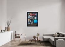 Load image into Gallery viewer, 90 x 120 cm, William Turner Print mit 2cm Weißrand Wastelands, Barcelona, Poble Nou