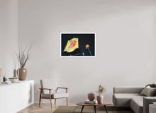 Load image into Gallery viewer, 90 x 60 cm, William Turner Print mit 2cm Weißrand CALIFORN-IR #08