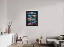 Load image into Gallery viewer, 75 x 100 cm, William Turner Print mit 2cm Weißrand Wastelands, Fremont Stree, Las Vegas