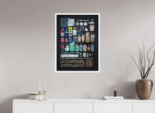 Load image into Gallery viewer, 60 x 80 cm, William Turner Print mit 2cm Weißrand Wastelands, Collins Ave & Washington Ave, Miami Beach