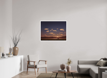 Load image into Gallery viewer, 100 x 75 cm, William Turner Print mit 2cm Weißrand Ivanpah Solar Power Facility