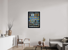 Load image into Gallery viewer, 75 x 100 cm, William Turner Print mit 2cm Weißrand Wastelands, FC St Pauli Football