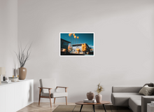 Load image into Gallery viewer, 90 x 60 cm, William Turner Print mit 2cm Weißrand CALIFORN-IR #10