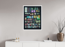 Load image into Gallery viewer, 60 x 80 cm, William Turner Print mit 2cm Weißrand Wastelands, Johor Bahru, City Square, Malaysia