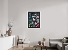 Load image into Gallery viewer, 75 x 100 cm, William Turner Print (2cm white boarder) Wastelands, Carpinteria Beach, Santa Barbara, CA