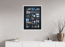 Load image into Gallery viewer, 60 x 80 cm, William Turner Print mit 2cm Weißrand Wastelands, Gwanghwamoon, Seoul