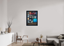 Load image into Gallery viewer, 75 x 100 cm, William Turner Print mit 2cm Weißrand Wastelands, Barcelona, Poble Nou