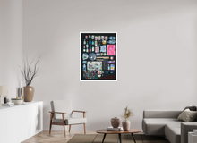 Load image into Gallery viewer, 75 x 100 cm, William Turner Print mit 2cm Weißrand Wastelands, Berlin, Kottbusser Tor