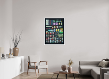 Load image into Gallery viewer, 75 x 100 cm, William Turner Print mit 2cm Weißrand Wastelands, Johor Bahru, City Square, Malaysia