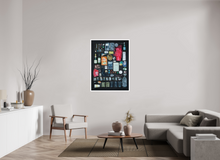 Load image into Gallery viewer, 90 x 120 cm, William Turner Print mit 2cm Weißrand Wastelands, 1st Arrondissement, Paris
