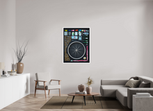 Load image into Gallery viewer, 90 x 120 cm, William Turner Print mit 2cm Weißrand Wastelands, Groningen, Stadscentrum