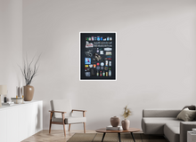 Load image into Gallery viewer, 75 x 100 cm, William Turner Print mit 2cm Weißrand Wastelands, Gwanghwamoon, Seoul