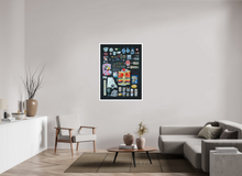 Load image into Gallery viewer, 90 x 120 cm, William Turner Print mit 2cm Weißrand Wastelands, Brick Lane, London