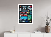 Load image into Gallery viewer, 60 x 80 cm, William Turner Print mit 2cm Weißrand Wastelands, Brussels, les Marolles