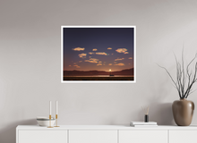 Load image into Gallery viewer, 80 x 60 cm, William Turner Print mit 2cm Weißrand Ivanpah Solar Power Facility
