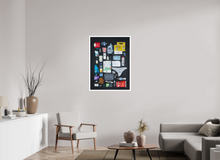 Load image into Gallery viewer, 75 x 100 cm, William Turner Print mit 2cm Weißrand Wastelands, Downtown San Francisco