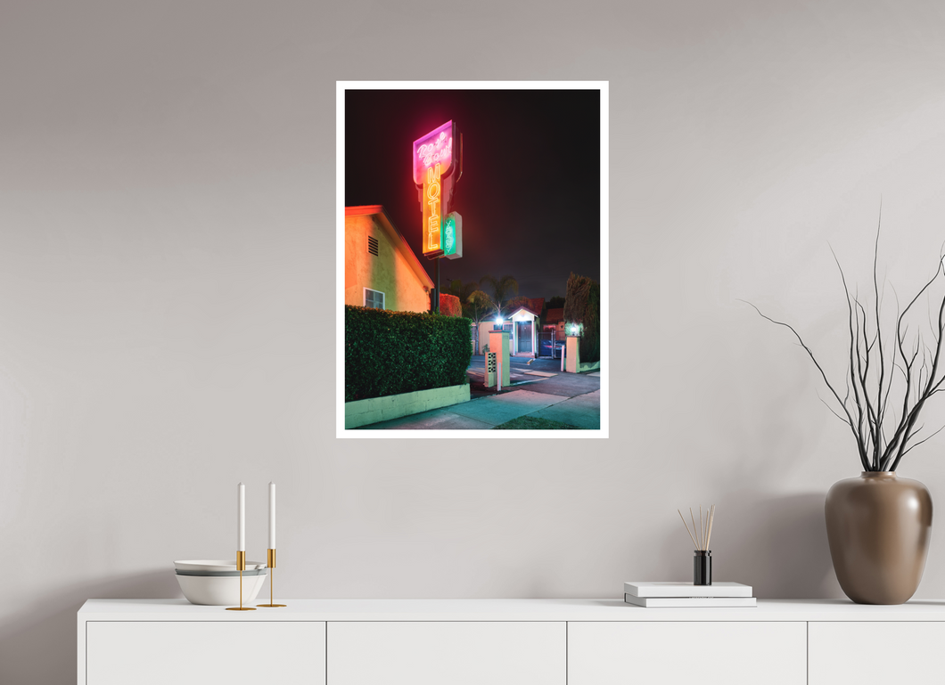 60 x 80 cm, William Turner Print mit 2cm Weißrand Colorado Boulevard, CA #12