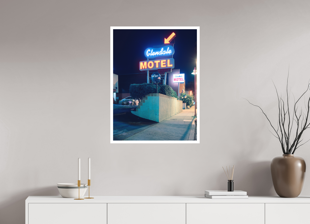 60 x 80 cm, William Turner Print mit 2cm Weißrand Colorado Boulevard, CA #7