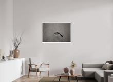 Load image into Gallery viewer, 105 x 70 cm, William Turner Print mit 2cm Weißrand foot print in sand, Yangyang

