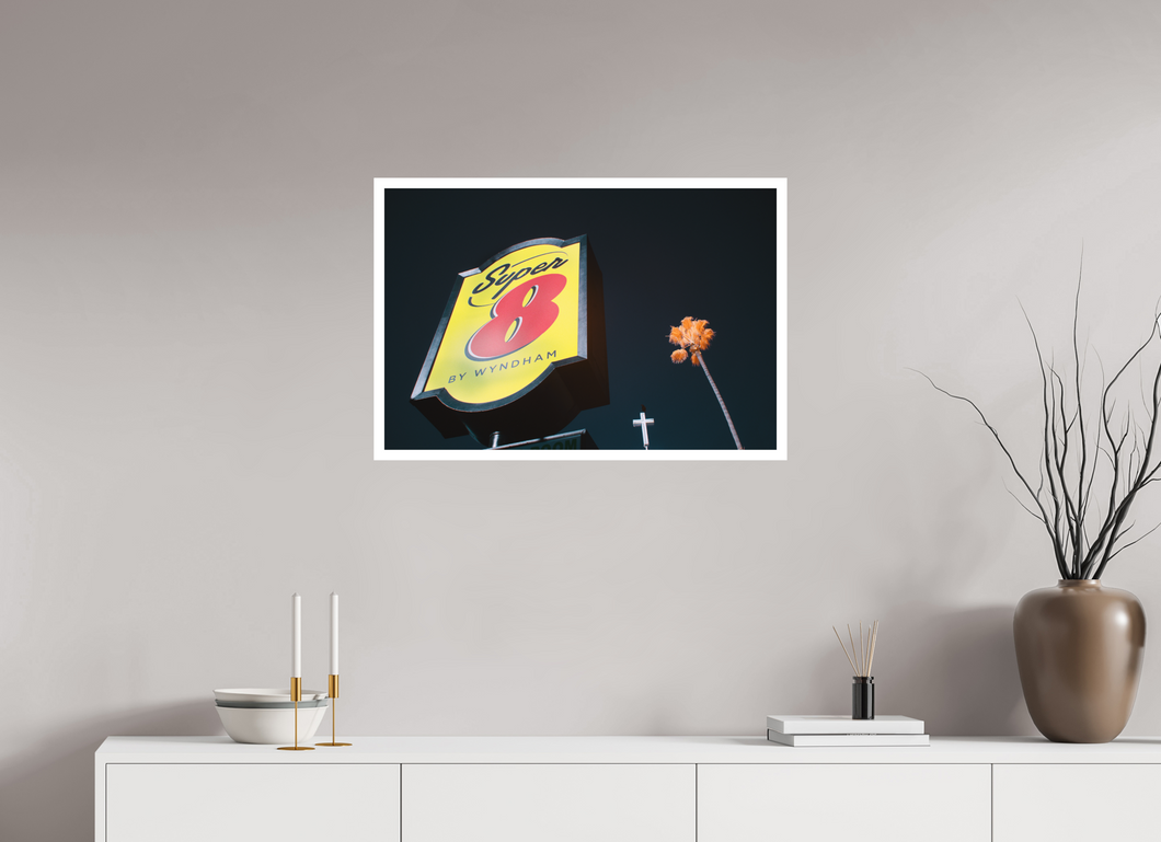 75 x 50 cm, William Turner Print mit 2cm Weißrand CALIFORN-IR #08