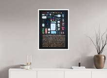 Load image into Gallery viewer, 60 x 80 cm, William Turner Print mit 2cm Weißrand Wastelands, Altstadt Salzburg
