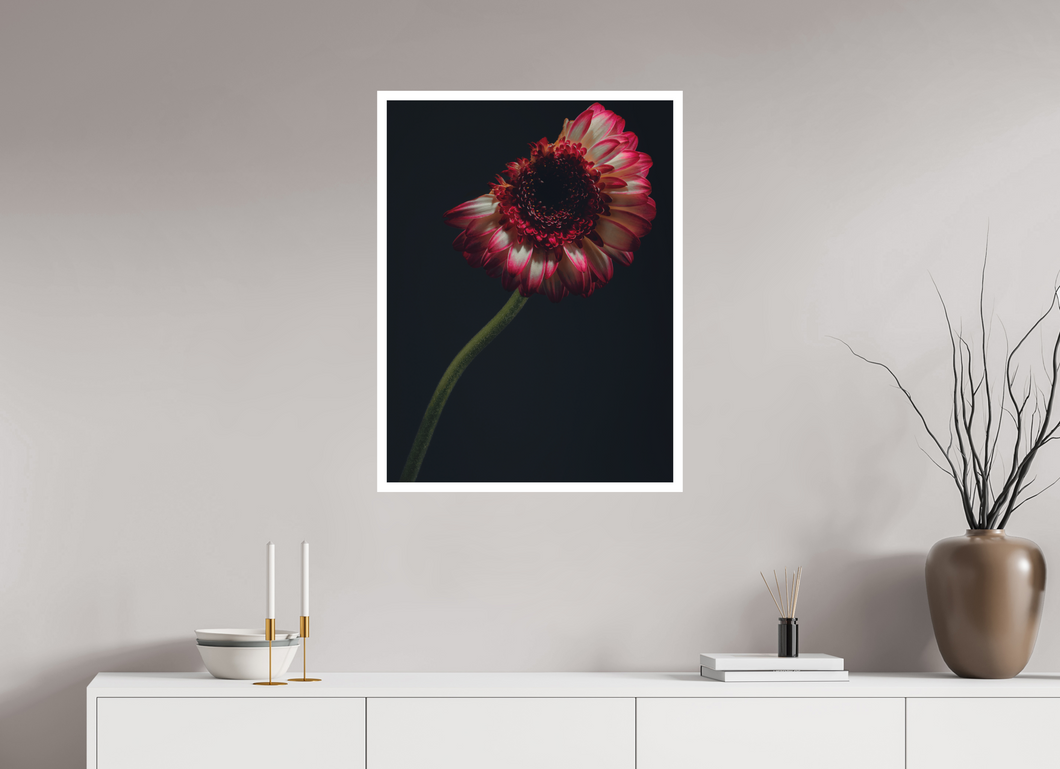 60 x 80 cm, William Turner Print mit 2cm Weißrand Assaulted Flowers #10