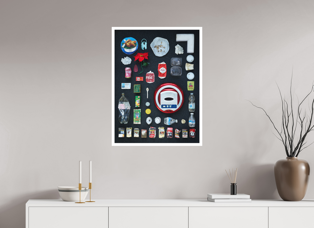 60 x 80 cm, William Turner Print mit 2cm Weißrand Wastelands, Soho & City Center, Malaga