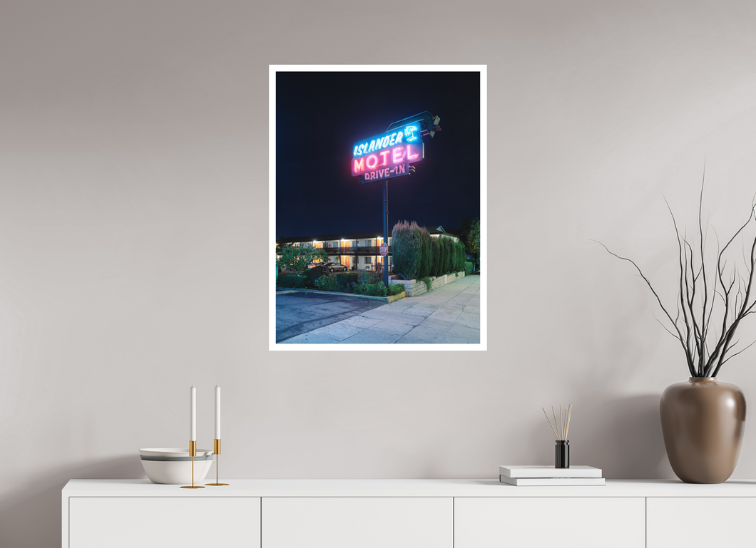 60 x 80 cm, William Turner Print mit 2cm Weißrand Colorado Boulevard, CA #1