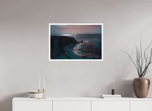 Load image into Gallery viewer, 75 x 50 cm, William Turner Print mit 2cm Weißrand Golden Cove, CA, trichromatic photograph
