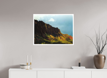 Load image into Gallery viewer, 80 x 60 cm, William Turner Print mit 2cm Weißrand Kauai Hawaii #07

