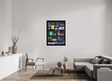 Load image into Gallery viewer, 90 x 120 cm, William Turner Print mit 2cm Weißrand Wastelands, Cape Town, Woodstock
