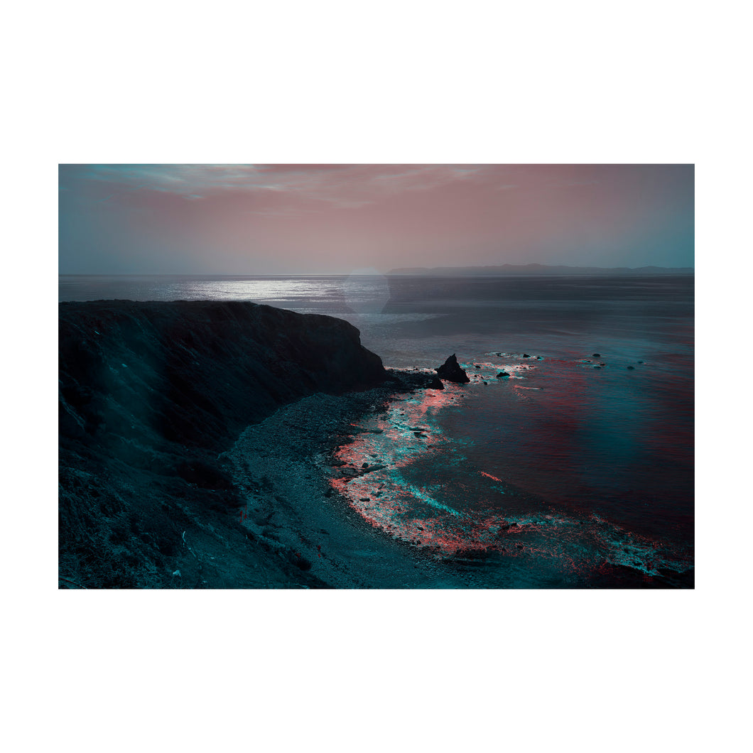 Trichromatic Photography, Golden Cove #5, ca 40 cm x 26,7 cm